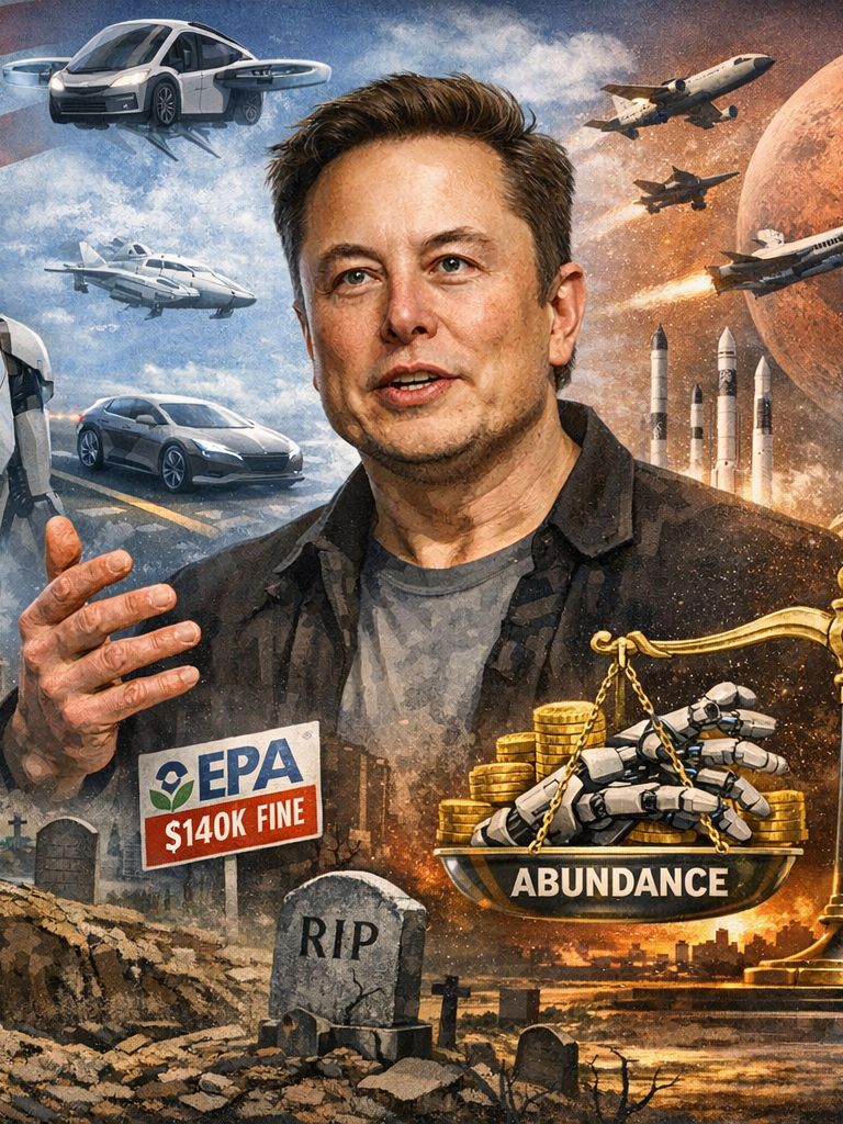 Why Elon Musk Predicts AI and Humanoid Robots Will Crash Costs to Zero—and Why Regulations Could Stall Everything by 2026?