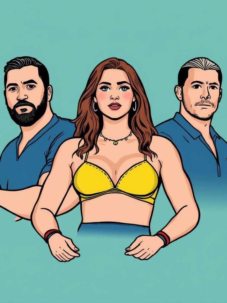 How Did a Real-Life Love Triangle Become a WWE Storyline?