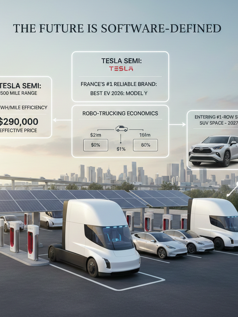 Tesla's 500-Mile Semi Leaves Rivals Behind